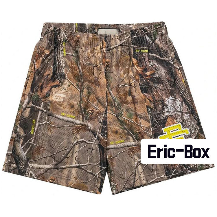 Camo Mesh Shorts
