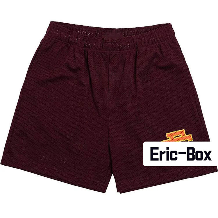 Claret Basic Mesh Shorts